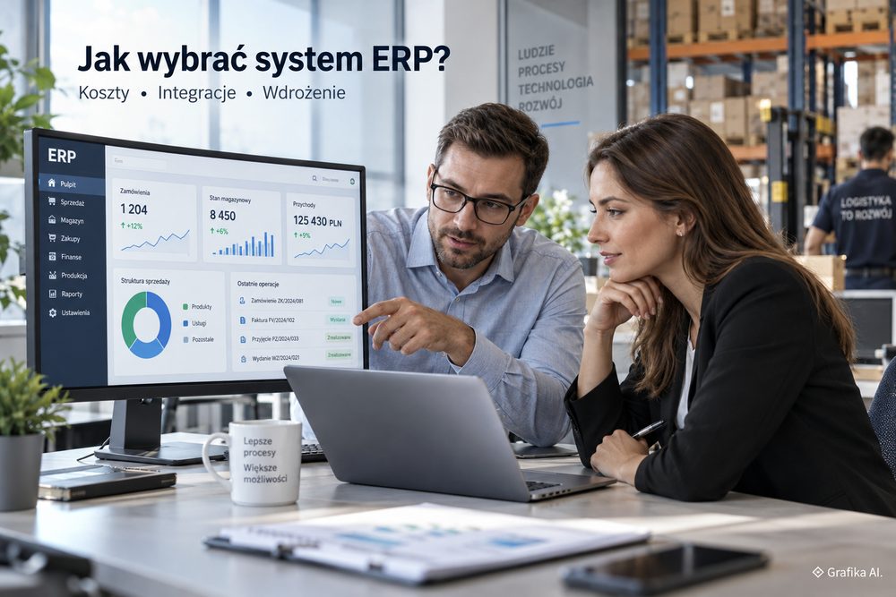Wybór systemu ERP podczas analizy funkcji i danych firmy